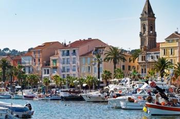 View of Harbour with Fishing and Leisure Boats | Obraz na stenu