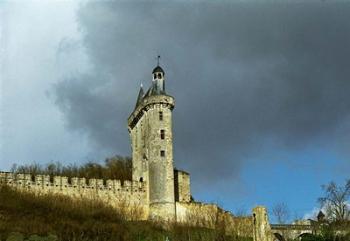 Chateau de Chinon Castle, France | Obraz na stenu