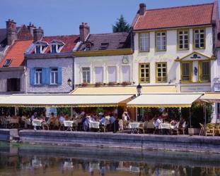 Amiens Built on Waterways and Canals, France | Obraz na stenu