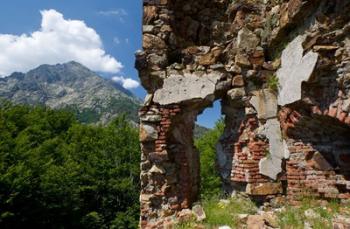 Genoese Fort Ruins, Corsica, France | Obraz na stenu