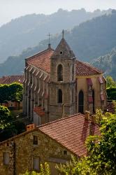 Village of Zicavo, Corsica, France | Obraz na stenu