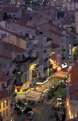 Overview of Rue Faure, Cannes, France | Obraz na stenu