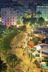 Overview of La Pantiero, Cannes, France | Obraz na stenu