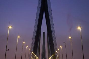 Pont De Normandie, Le Havre, France | Obraz na stenu