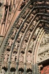Details of the East Facade, Cathedrale Notre Dame | Obraz na stenu