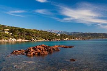 Cala Rossa Beach, France | Obraz na stenu