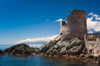 Genoese Tower, Erbalunga | Obraz na stenu