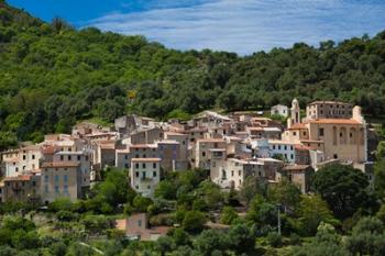 Town of Avapessa, La Balagne | Obraz na stenu