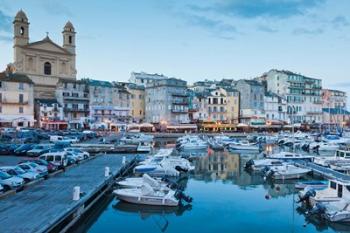 Bastia Port at Dusk | Obraz na stenu