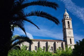 France, Corsica, Sartene, Eglise Ste-Marie church | Obraz na stenu