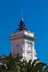 Ajaccio Town Hall Clock Tower | Obraz na stenu