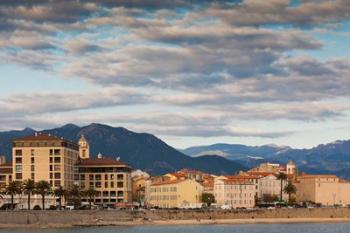Seaside City View of Corsica | Obraz na stenu