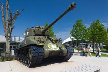 US Sherman tank, Airborne Museum | Obraz na stenu