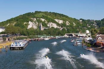 Hydroplane Tace, Seine River | Obraz na stenu