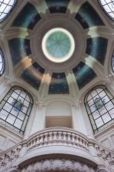 Palais des Beaux-Arts ceiling detail, Lille, French Flanders, France | Obraz na stenu