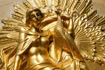Golden Statuary, Commerz Bank in Leipzig | Obraz na stenu