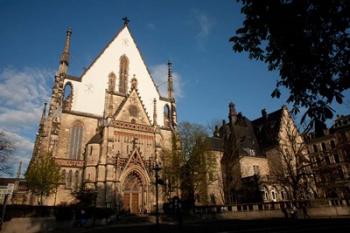 St Thomas Church, Leipzig, Germany | Obraz na stenu