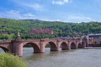 Carl Theodor Bridge, Heidelberg Castle | Obraz na stenu