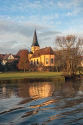 Church in Morning Light | Obraz na stenu