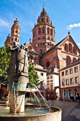 Saint Martin's Cathedral, Mainz, Germany | Obraz na stenu