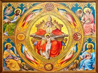 Altar Painting, Cologne, Germany | Obraz na stenu
