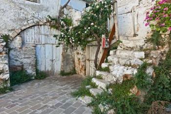 Old door, Chania, Crete, Greece | Obraz na stenu