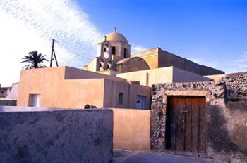 Old Traditional Village in Santorini, Greece | Obraz na stenu