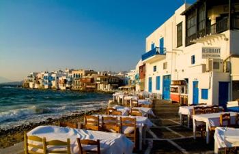 Little Venice, Mykonos, Greece | Obraz na stenu