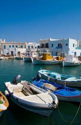 Fishing Boats in Naoussa, Paros, Greece | Obraz na stenu