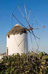 Mykonos Greece Port city at sunrise | Obraz na stenu