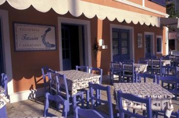 Outdoor Restaurant, Kefallonia, Ionian Islands, Greece | Obraz na stenu