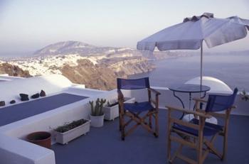View Toward Caldera, Imerovigli, Santorini, Greece | Obraz na stenu