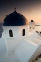 Small Town of Imerovigli, Santorini, Greece | Obraz na stenu