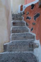 Old Stairway, Oia, Santorini, Greece | Obraz na stenu