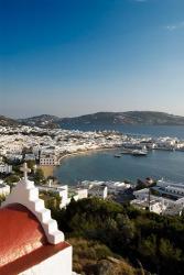 Inner harbor of Mykonos, Chora, Mykonos, Greece | Obraz na stenu