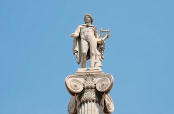 Greek Mythology, Apollo Statue at Athens Academy, Greece | Obraz na stenu