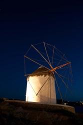 Windmill, Chora, Mykonos, Cyclades, Greece | Obraz na stenu