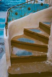 Curved Stairway in Athens, Greece | Obraz na stenu