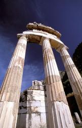 Temple of Athena, Tholos Rotunda, Delphi, Fokida, Greece | Obraz na stenu