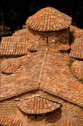 Tile Roof, Karitena, Peloponnese, Central Arcadia, Greece | Obraz na stenu