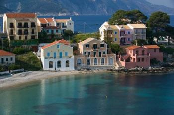 Waterfront Resort Houses, Assos, Kefalonia, Ionian Islands, Greece | Obraz na stenu
