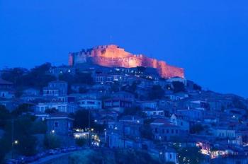 Byzantine-Genoese Castle, Lesvos, Mithymna, Northeastern Aegean Islands, Greece | Obraz na stenu