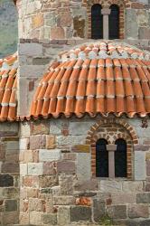 Detail of Panaghias Myrsiniotisis Chapel above the Limonos Monastery, Filia, Lesvos, Greece | Obraz na stenu