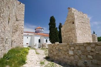 Castle of Lykourgos Logothetis, Pythagorio, Samos, Aegean Islands, Greece | Obraz na stenu