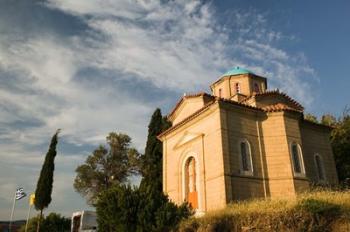 Agios Triados Monastery Chapel, Mitilini, Samos, Aegean Islands, Greece | Obraz na stenu