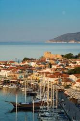 Greece, Aegean Islands, Samos, Pythagorio: Harbor | Obraz na stenu