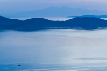 Greece, Dodecanese, Patmos, Skala Bay, Dawn | Obraz na stenu