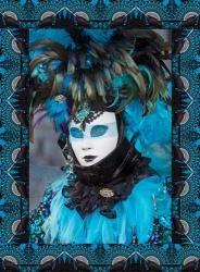 Elaborate Masked Costume For Carnival, Venice, Italy 19 | Obraz na stenu