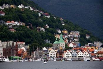 Norway, Bergen Bergen Harbour | Obraz na stenu