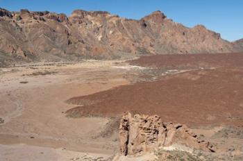 Spain, Tenerife, Las Canadas, lava flow | Obraz na stenu